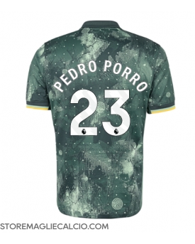 Tottenham Hotspur Pedro Porro #23 Maglia Gara Terza Repliche 2024-25
